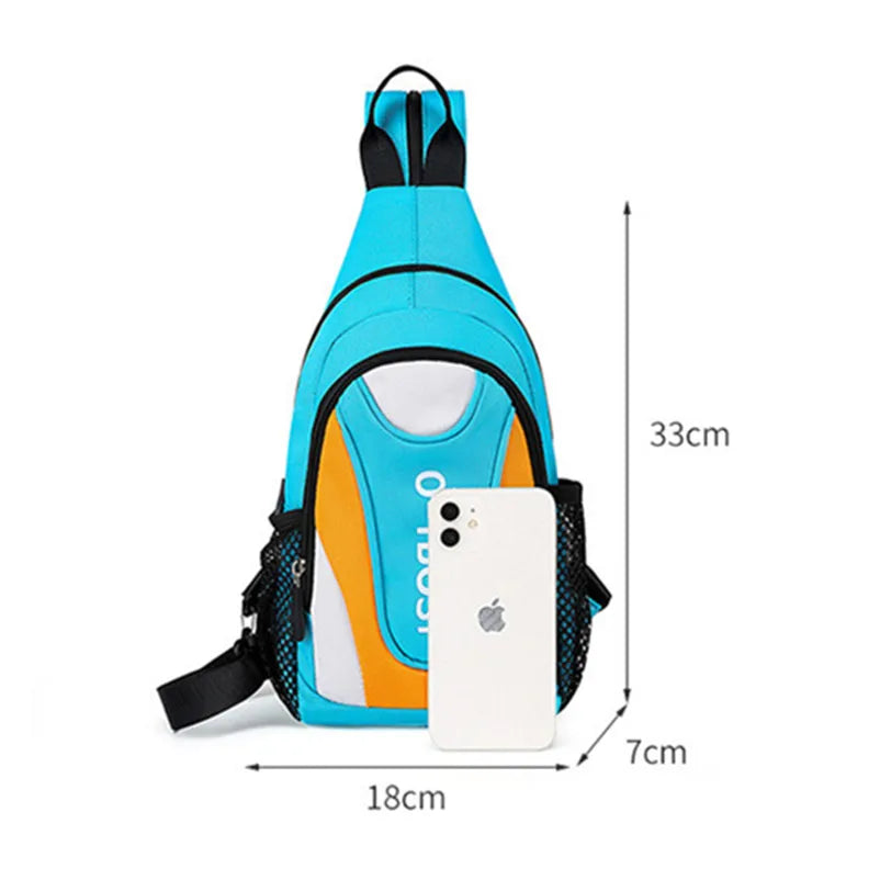 Fengdong mini backpacks for girls fashion small shoulder bag ladies casual chest bag multifunctional Sports bags for women gift