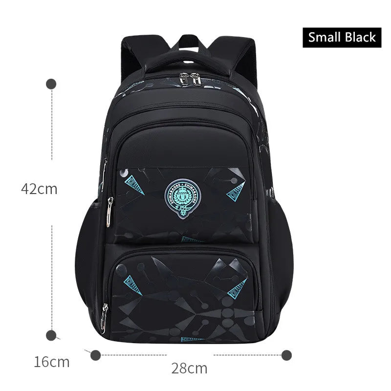 Fengdong primary school backpack for boys large capacity book bag elementary student boys school bags big backpack kids gift