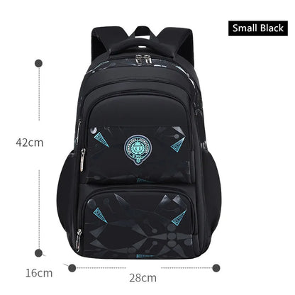Fengdong primary school backpack for boys large capacity book bag elementary student boys school bags big backpack kids gift