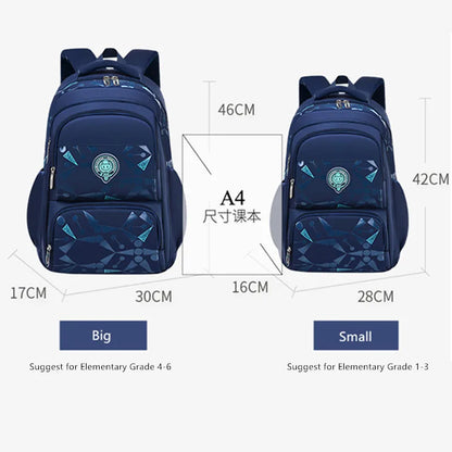 Fengdong primary school backpack for boys large capacity book bag elementary student boys school bags big backpack kids gift