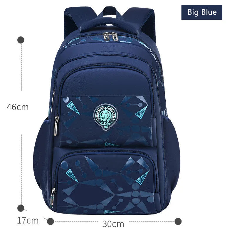 Fengdong primary school backpack for boys large capacity book bag elementary student boys school bags big backpack kids gift