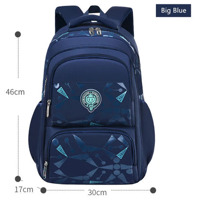 Fengdong primary school backpack for boys large capacity book bag elementary student boys school bags big backpack kids gift