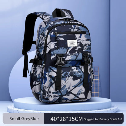 Fengdong primary school bags for boys waterproof bookbag camouflage backpack kids satchel primary student boy school backpack