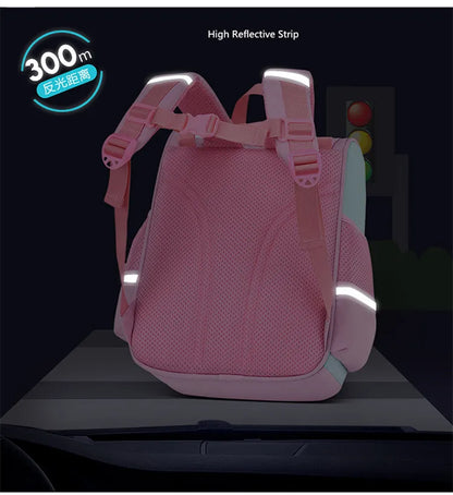 Fengdong primary student backpack small kindergarten school backpack children gift first grade school bags reflective strip