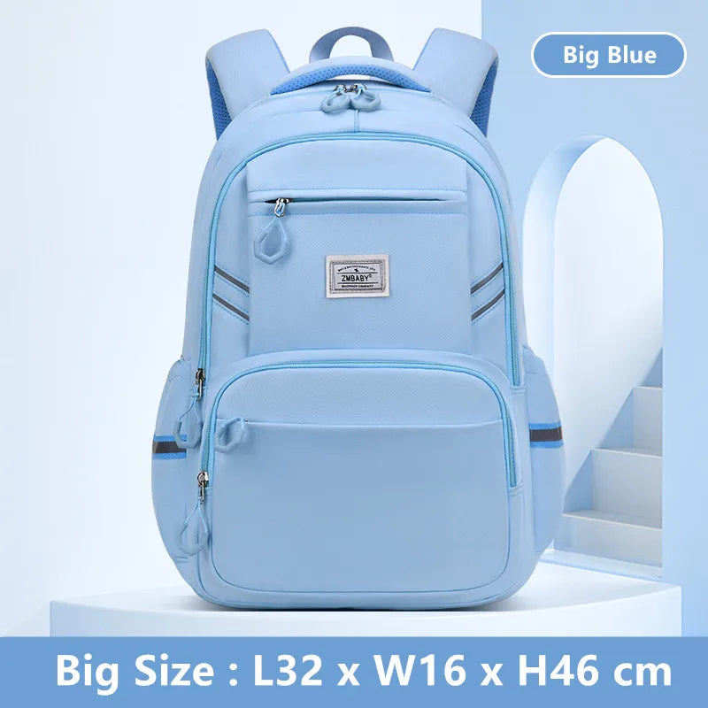 Fengdong school bags for boys large capacity book bag high reflective luminous backpack Elementary student backpack black pink