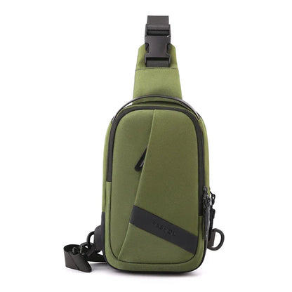 Fengdong small anti-theft chest bag men mini Crossbody Bag travel shoulder bag multifunctional outdoor sports bag cell phone bag
