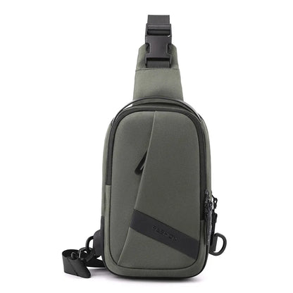 Fengdong small anti-theft chest bag men mini Crossbody Bag travel shoulder bag multifunctional outdoor sports bag cell phone bag
