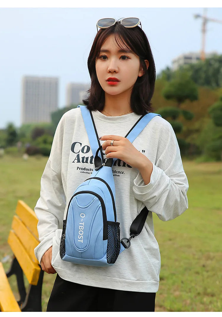 Fengdong small crossbody bags for women 2022 fashion messenger bag anti theft chest bag female outdoor sport mini shoulder bag