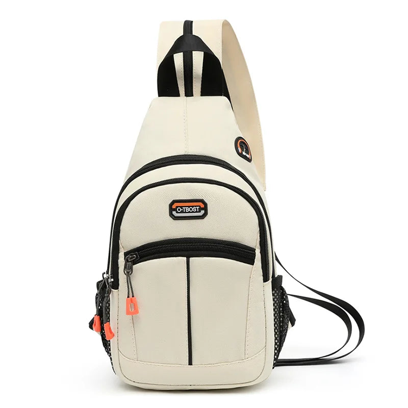 Fengdong small crossbody bags for women messenger bags casual sling chest bag female mini travel bag sport backpack shoulder bag