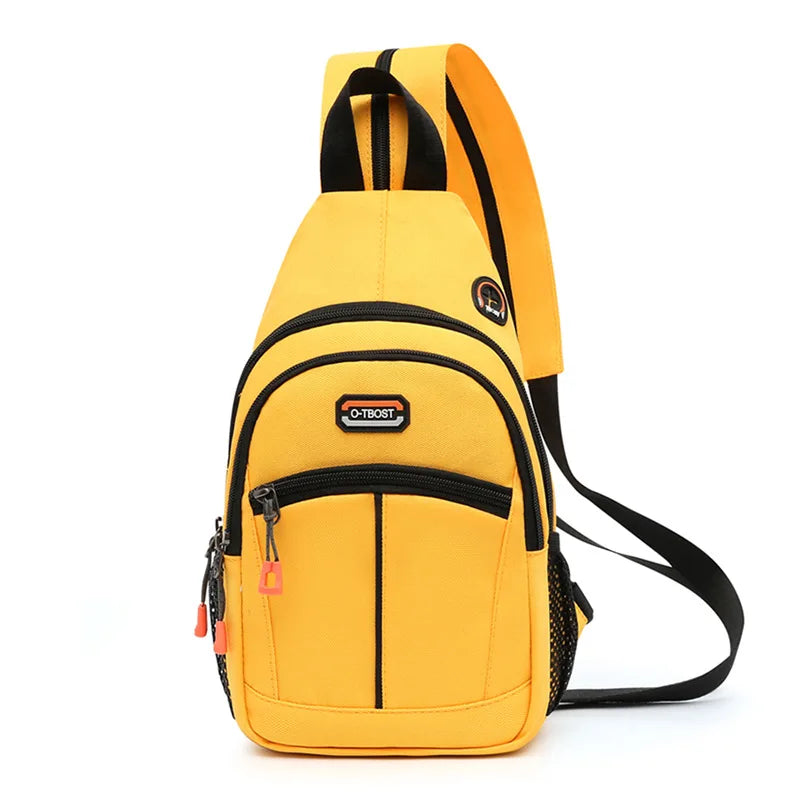 Fengdong small crossbody bags for women messenger bags casual sling chest bag female mini travel bag sport backpack shoulder bag