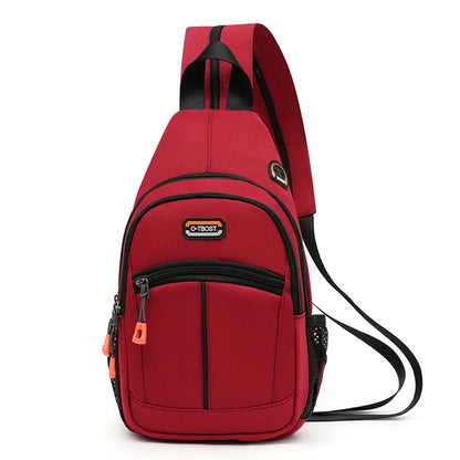 Fengdong small crossbody bags for women messenger bags casual sling chest bag female mini travel bag sport backpack shoulder bag