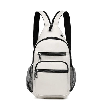 Fengdong small crossbody chest bag women's messenger bag female mini travel bagpack outdoor sport backpack girl shoulder bag