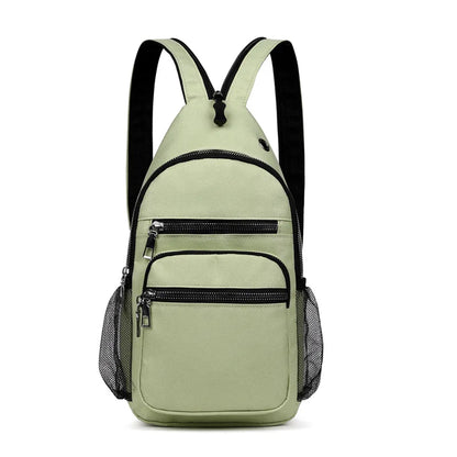 Fengdong small crossbody chest bag women's messenger bag female mini travel bagpack outdoor sport backpack girl shoulder bag