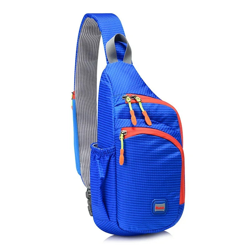 Fengdong small crossbody chest bags for women sling sport bottle bagpack female multifunctional mini travel bag phone key bag