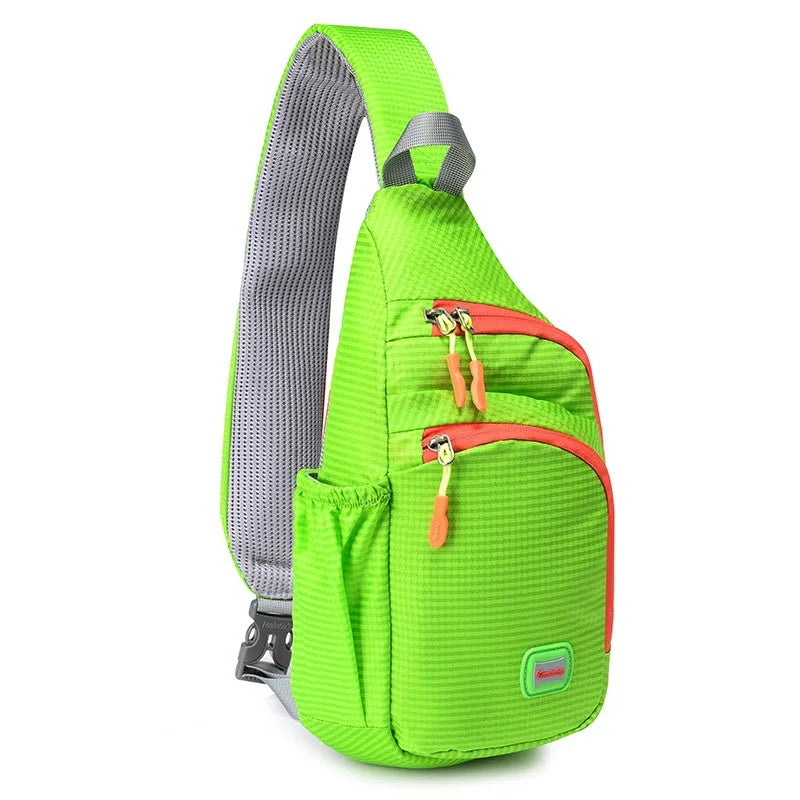 Fengdong small crossbody chest bags for women sling sport bottle bagpack female multifunctional mini travel bag phone key bag