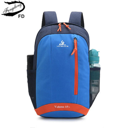 Fengdong small school backpack mini school bags for boys girls sports backpack lightweight travel backpack 15L outdoor sport bag