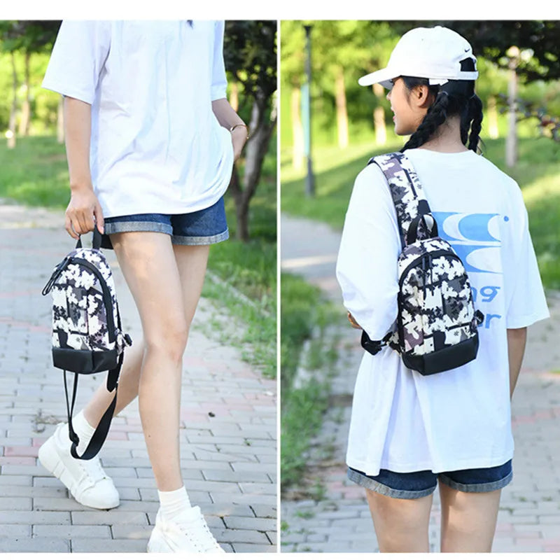 Fengdong small sports shoulder bag ladies chest bag mini crossbody bags for women messenger bags female outdoor sports phone bag