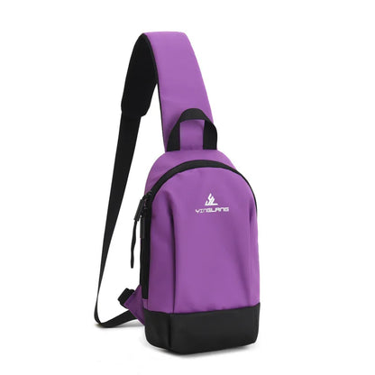 Fengdong small sports shoulder bag ladies chest bag mini crossbody bags for women messenger bags female outdoor sports phone bag