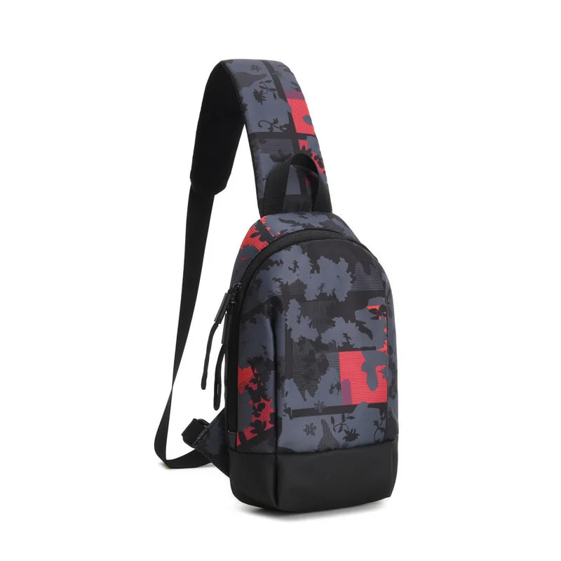 Fengdong small sports shoulder bag ladies chest bag mini crossbody bags for women messenger bags female outdoor sports phone bag