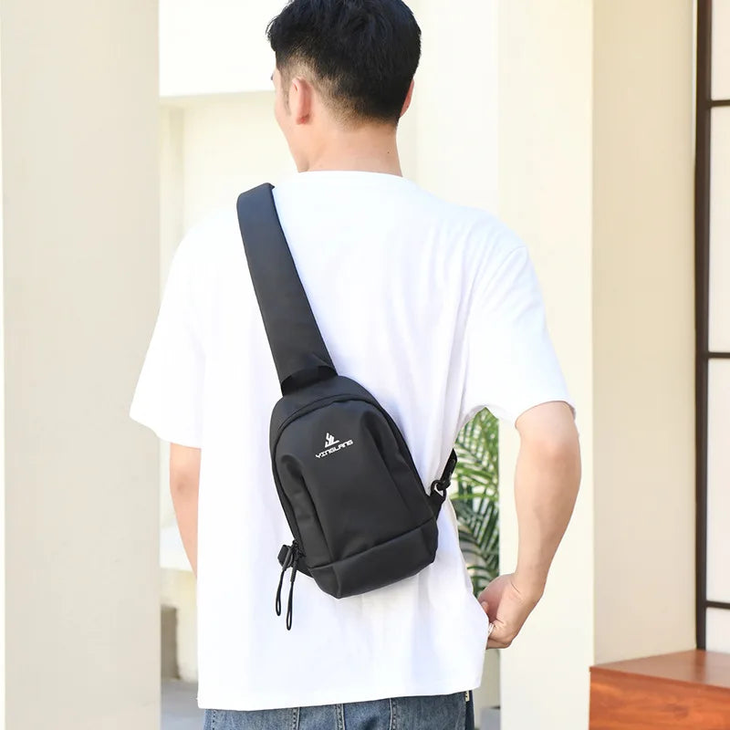Fengdong small sports shoulder bag ladies chest bag mini crossbody bags for women messenger bags female outdoor sports phone bag