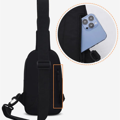Fengdong sports chest bag for women small shoulder bag casual cross body bag woman mini outdoor sports backpack mobile phone bag