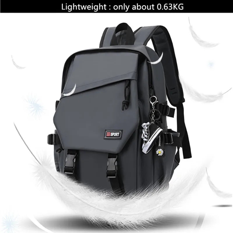 Fengdong teenage school backpack for boy cool large book bag waterproof lightweight school bags for teen boys college Schoolbag