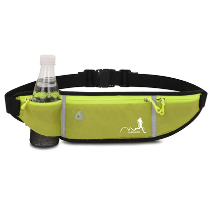 Fengdong ultra thin running bag sports waist bag men multifunctional waist pack sling chest bag anti-theft 5.5 inch phone bag