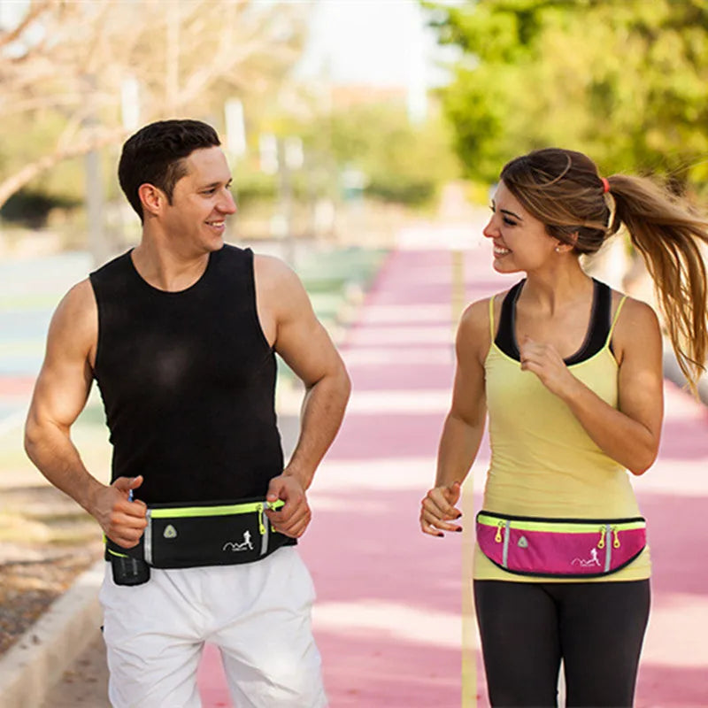 Fengdong ultra thin running bag sports waist bag men multifunctional waist pack sling chest bag anti-theft 5.5 inch phone bag