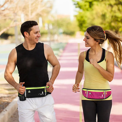 Fengdong ultra thin running bag sports waist bag men multifunctional waist pack sling chest bag anti-theft 5.5 inch phone bag