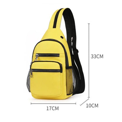 Fengdong women small backpack chest bag sling messenger bags female sports bag mini travel bagpack crossbody bag girl back pack