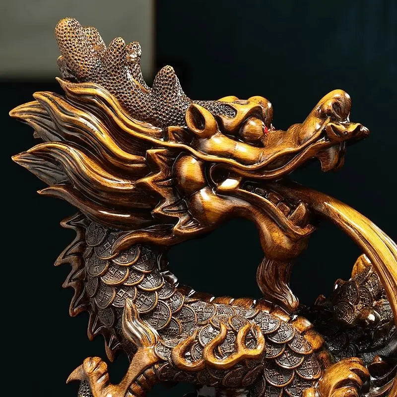 Fengshui Attracting Wealth Auspicious Ornaments Decorations Wealthy Living Room Foyer Office Desk Decorations Opening Gifts