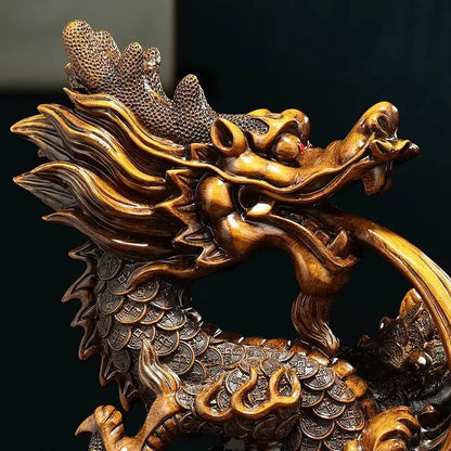 Fengshui Attracting Wealth Auspicious Ornaments Decorations Wealthy Living Room Foyer Office Desk Decorations Opening Gifts