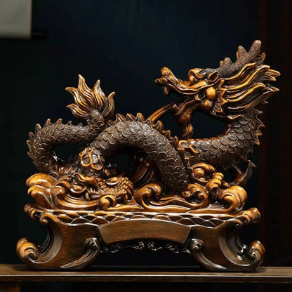 Fengshui Attracting Wealth Auspicious Ornaments Decorations Wealthy Living Room Foyer Office Desk Decorations Opening Gifts
