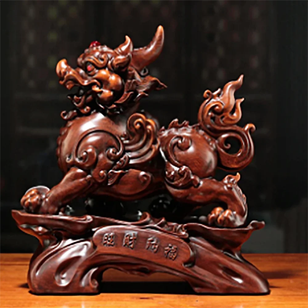 Fengshui Wealth Pixiu Decoration Resin Crafts Office Desk Room Living Room Decoration Company Opening Gift
