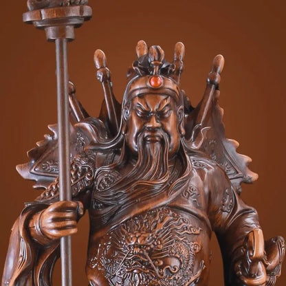 Fengshui Zhaocai Guan Gong Statue Wealth God Piece Guan Yu Statue Living Room Decoration