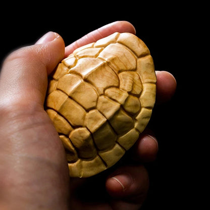 Figuras de conchas míticas de madera de tortuga de la suerte, estatua de animales mitológicos, artes, tallado A Mano de madera m