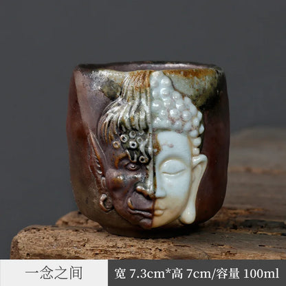 Firewood Master Cup Single Cup Men's Tea Cup Single Personal Tea Cup Ceramic Large
