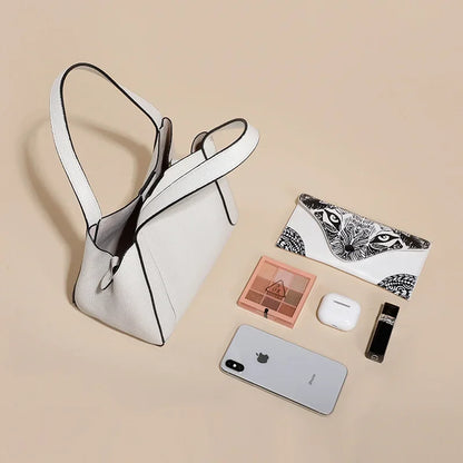 First Layer Cowhide Bag Spring Style Genuine Leather Women's Vegetable Basket Bucket Bags Designer Bag  Luxury Bag