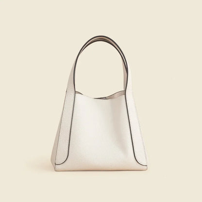First Layer Cowhide Bag Spring Style Genuine Leather Women's Vegetable Basket Bucket Bags Designer Bag  Luxury Bag