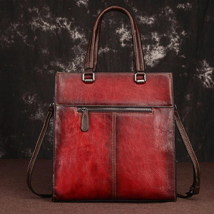 First Layer Cowhide Shoulder Bag Female Handbag Floral Embossed High Quality Vintage Style Women Genuine Leather Messenger Bags