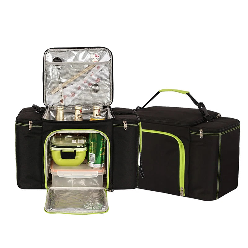 Fitness Lunch Bag Adult Insulated Portable One Shoulder Beach Ice Box Picnic Thermal Fruit Food Bags Carrier for Work Coolers