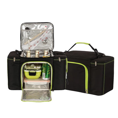 Fitness Lunch Bag Adult Insulated Portable One Shoulder Beach Ice Box Picnic Thermal Fruit Food Bags Carrier for Work Coolers