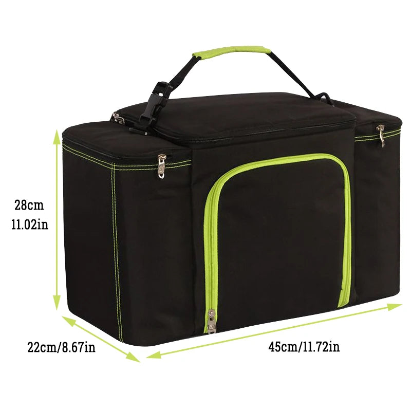 Fitness Lunch Bag Adult Insulated Portable One Shoulder Beach Ice Box Picnic Thermal Fruit Food Bags Carrier for Work Coolers