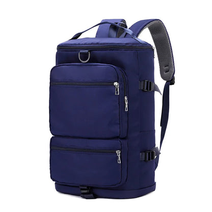 Fitness Sports Women's Shoulder Travel Backpack Multifunctional Lady Weekend Yoga Luggage Zipper Lightweight Swim Crossbody Bag