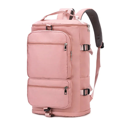 Fitness Sports Women's Shoulder Travel Backpack Multifunctional Lady Weekend Yoga Luggage Zipper Lightweight Swim Crossbody Bag