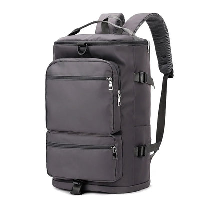Fitness Sports Women's Shoulder Travel Backpack Multifunctional Lady Weekend Yoga Luggage Zipper Lightweight Swim Crossbody Bag