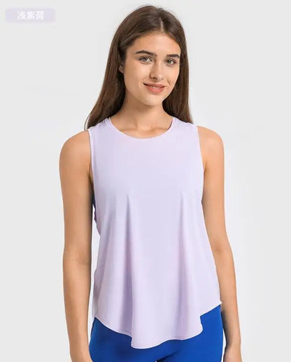 Fitness Vest Running Women's Strap Breathable Loose Sleeveless Top