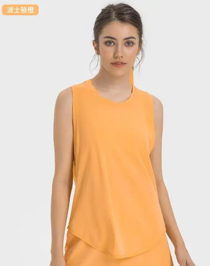 Fitness Vest Running Women's Strap Breathable Loose Sleeveless Top