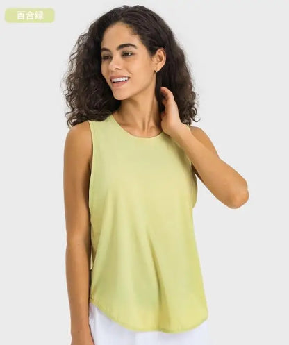 Fitness Vest Running Women's Strap Breathable Loose Sleeveless Top