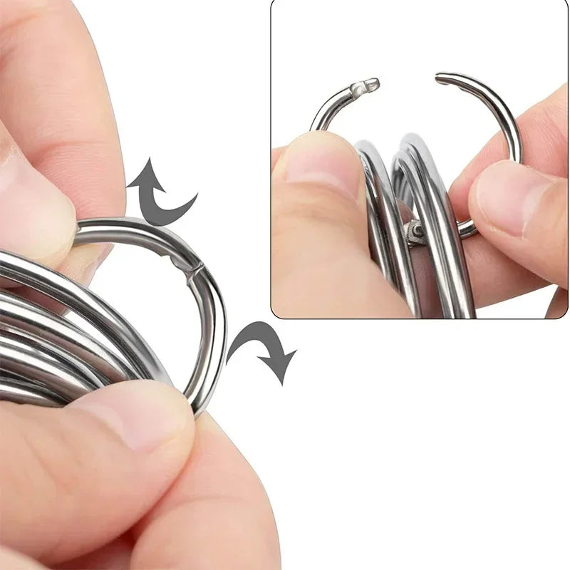 Five-Piece round Dumpling Mold Stainless Steel Wonton Dumpling Wrapper Mold Kitchen Cookie Cutter Cookie Cutter